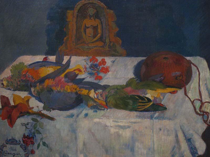 Paul Gauguin Still Life with Parrots